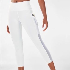 Fabletics white leggings